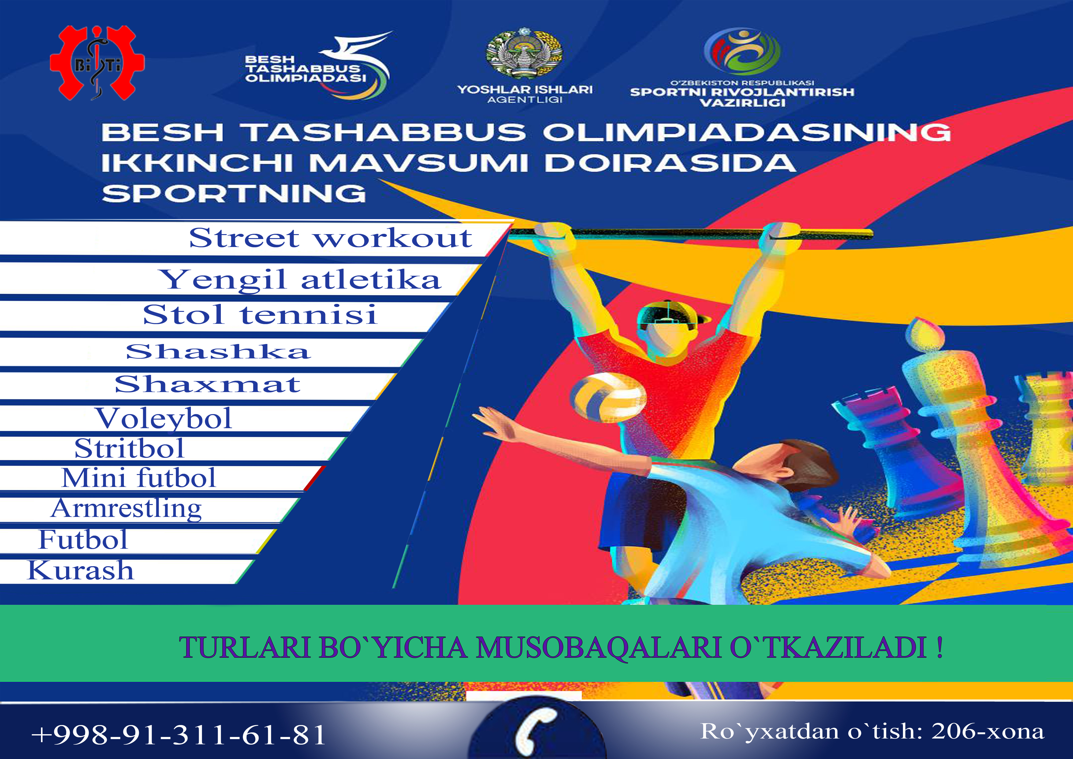 "Besh tashabbus olimpiadasi"