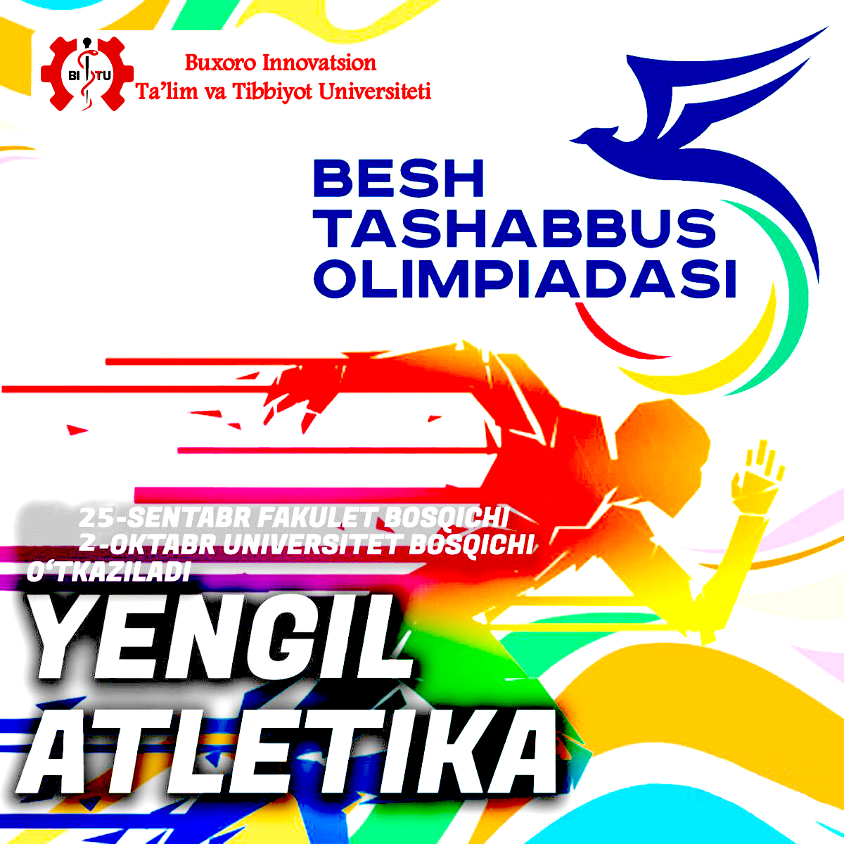 "BESH TASHABBUS" VA "TALABALAR LIGASI" SPORT MUSOBAQALARI