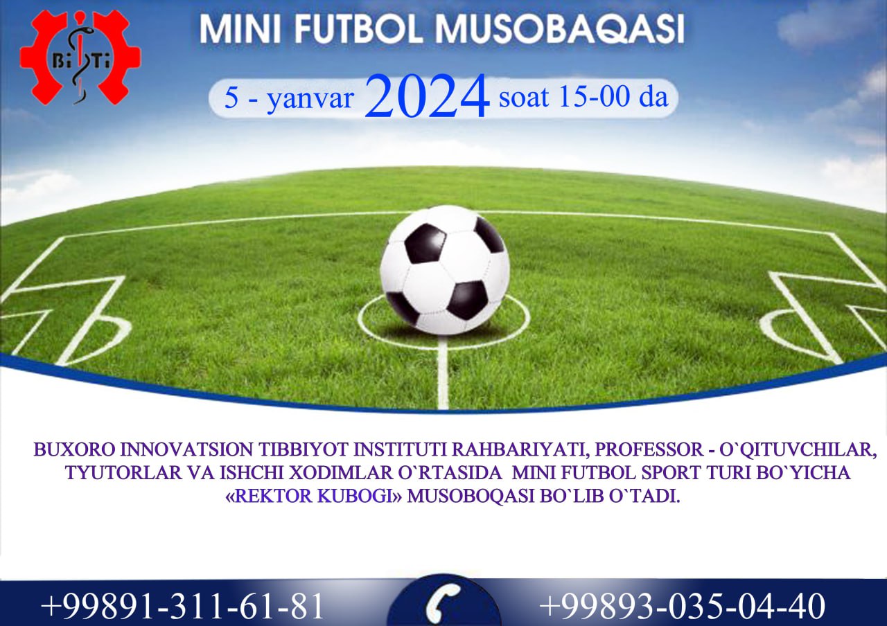 Mini futbol musobaqasi