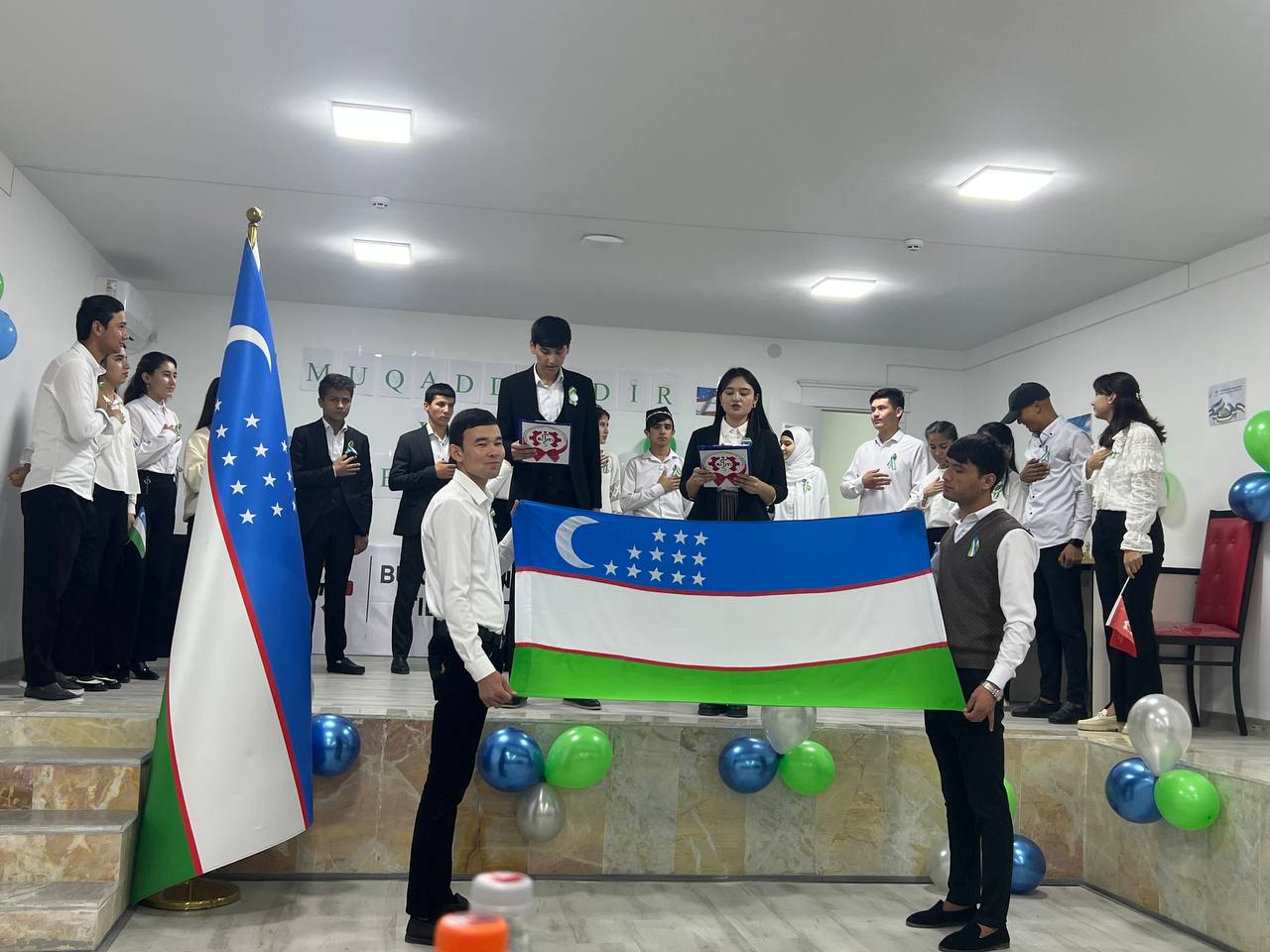 “18-noyabr-O’zbekiston Respublikasi Davlat bayrog’i tashkil topgan kun”ning 32 yilligi munosabati bilan “Muqaddasdir Vatan bayrog'i” mavzusida tadbir