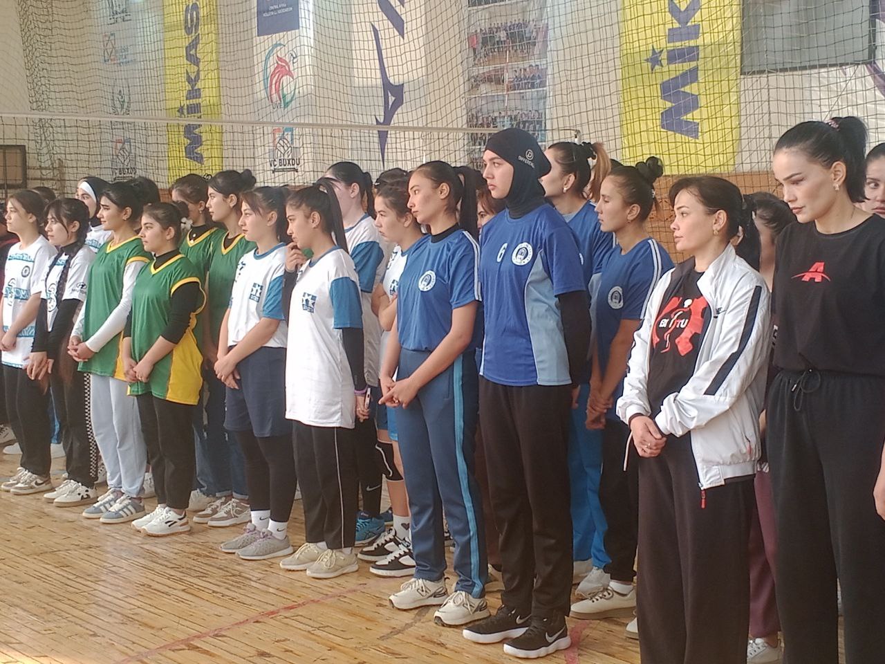 "Besh tashabbus olimpiadasi" doirasida sportning Voleybol turi bo'yicha qizlar o'rtasida viloyat bosqichi