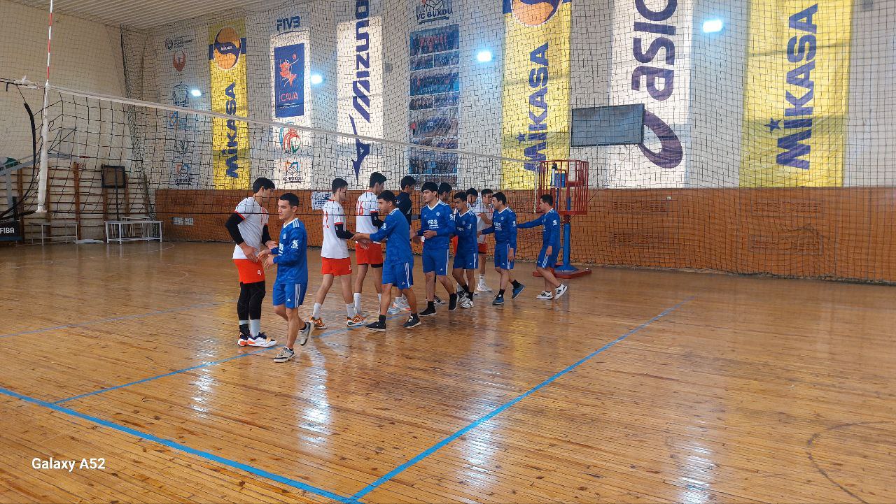 "Besh tashabbus olimpiadasi" doirasida sportning Voleybol turi bo'yicha o'g'illar o'rtasida viloyat bosqichi