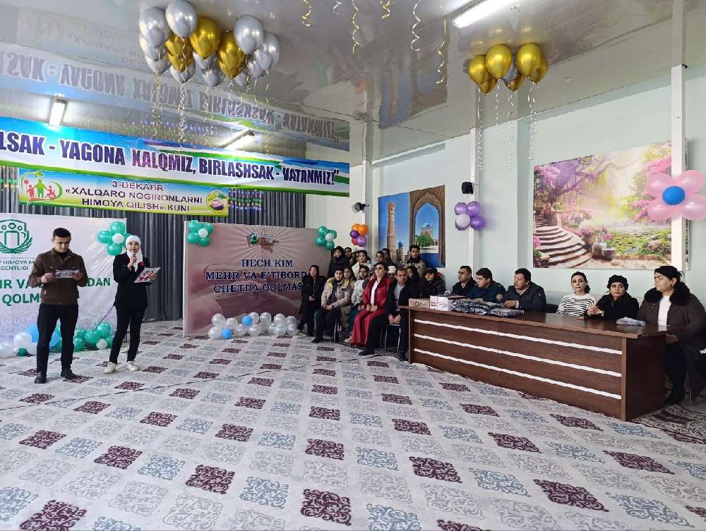 Hech kim mehr va eʼtibordan chetda qolmasin 