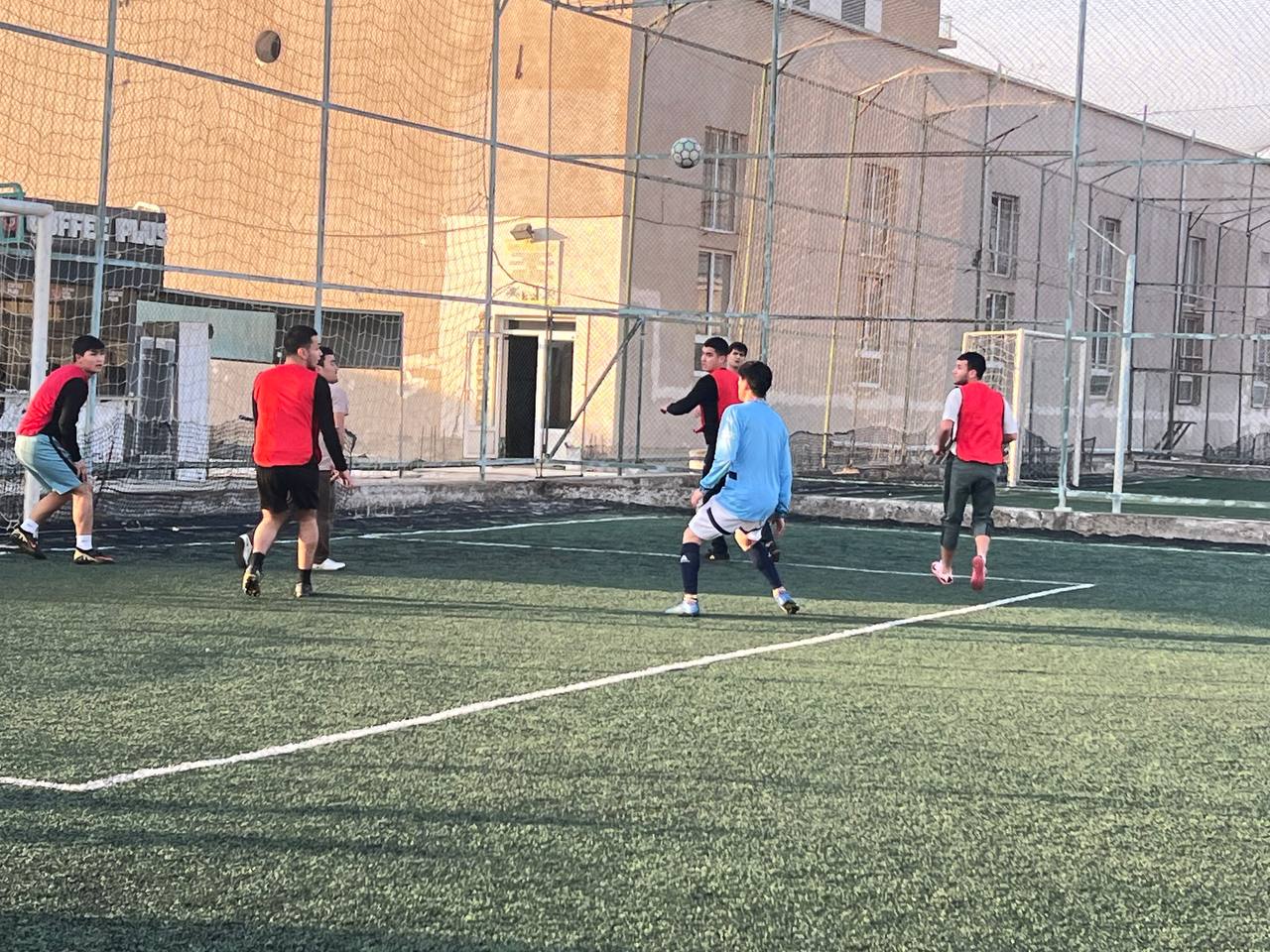 Sportning " Futbol " turi bòyicha "Ta'sischi kubogi" musobaqasining 1-tur o'yini